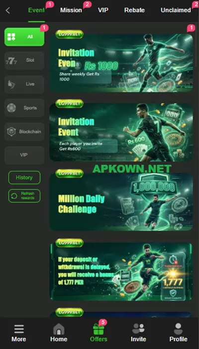 Lg999 game offer img