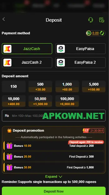 10WIN Game DEPOSIT IMG